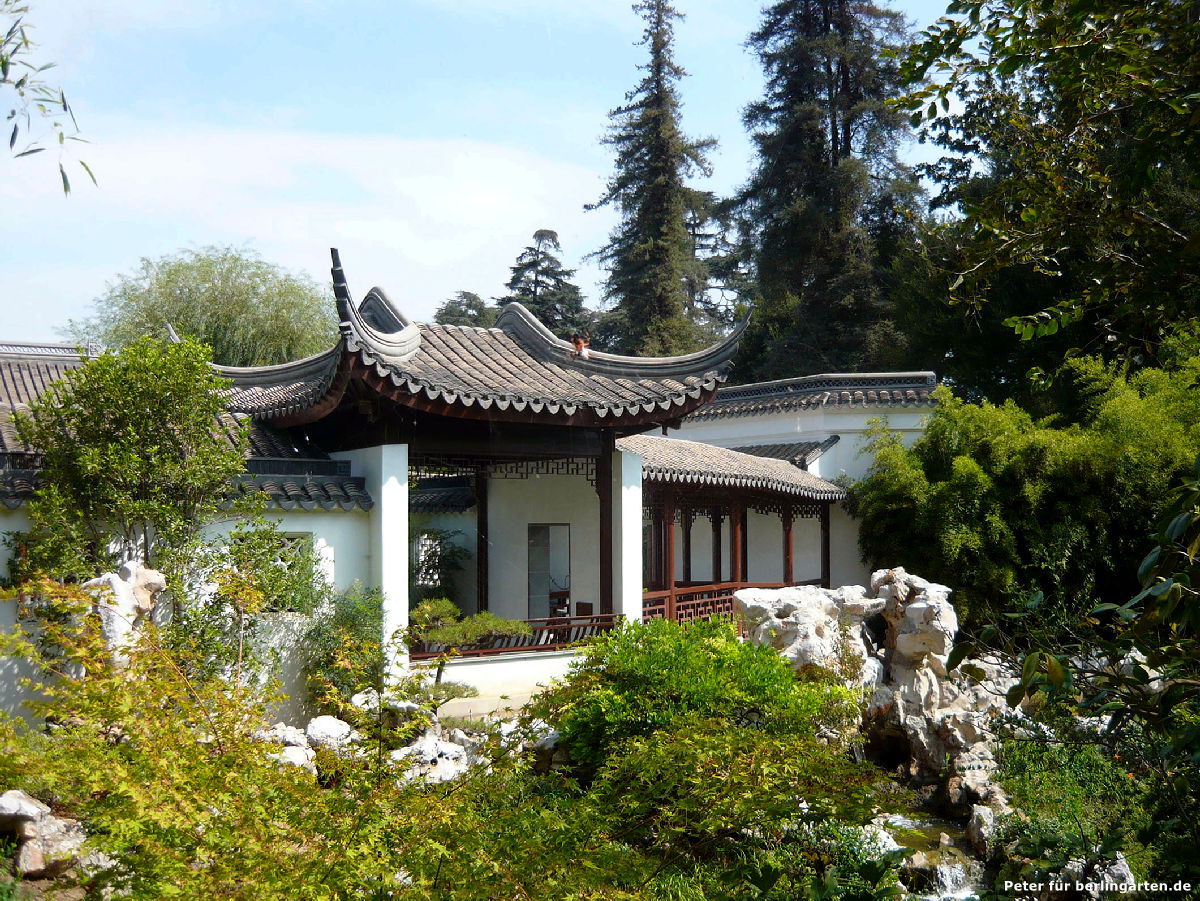 Haus im chinesischen Garten berlingarten