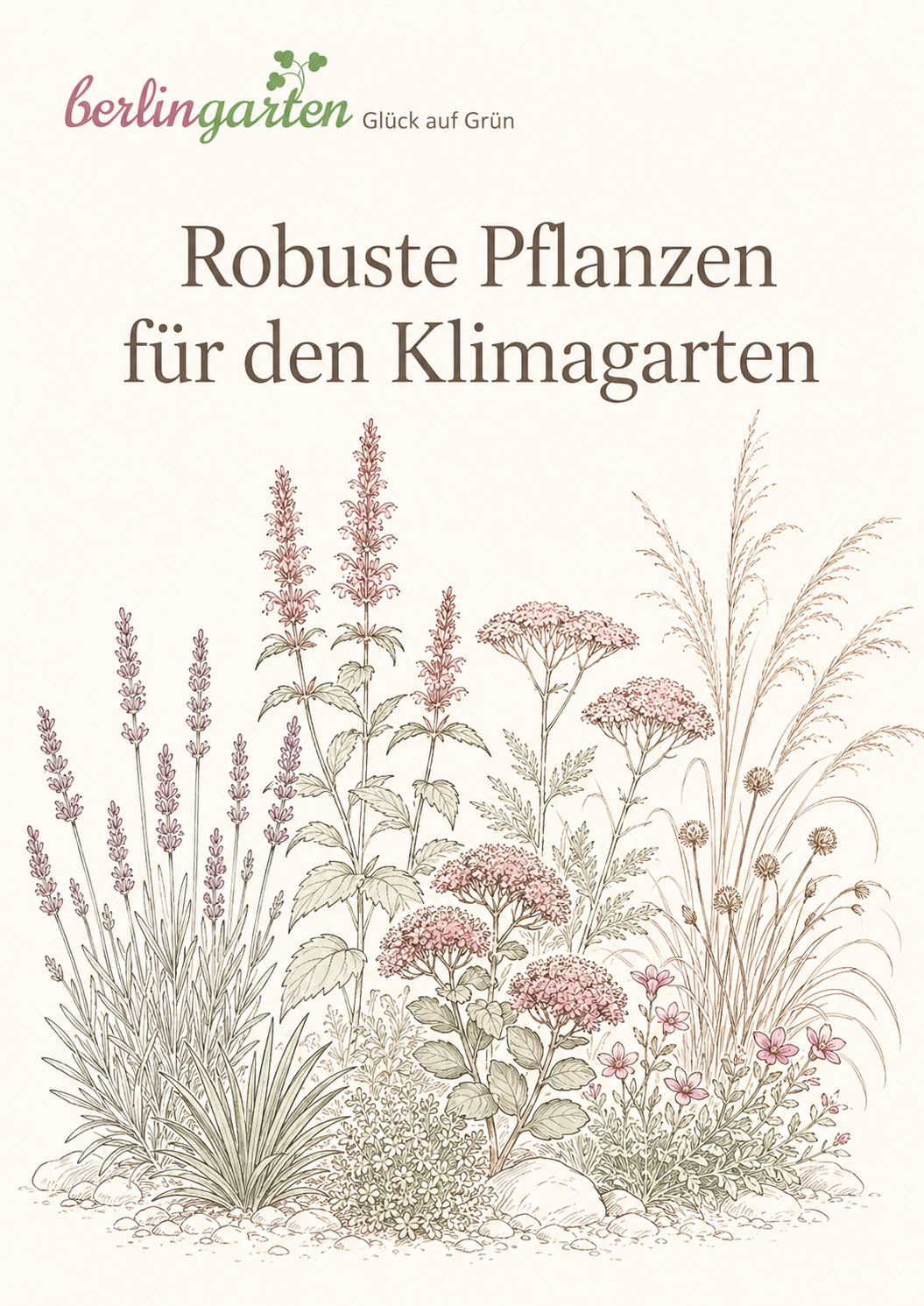 Klimagarten anlegen: PDF zum Download mit robusten Pflanzen für Sonne, Halbschatten und Schatten