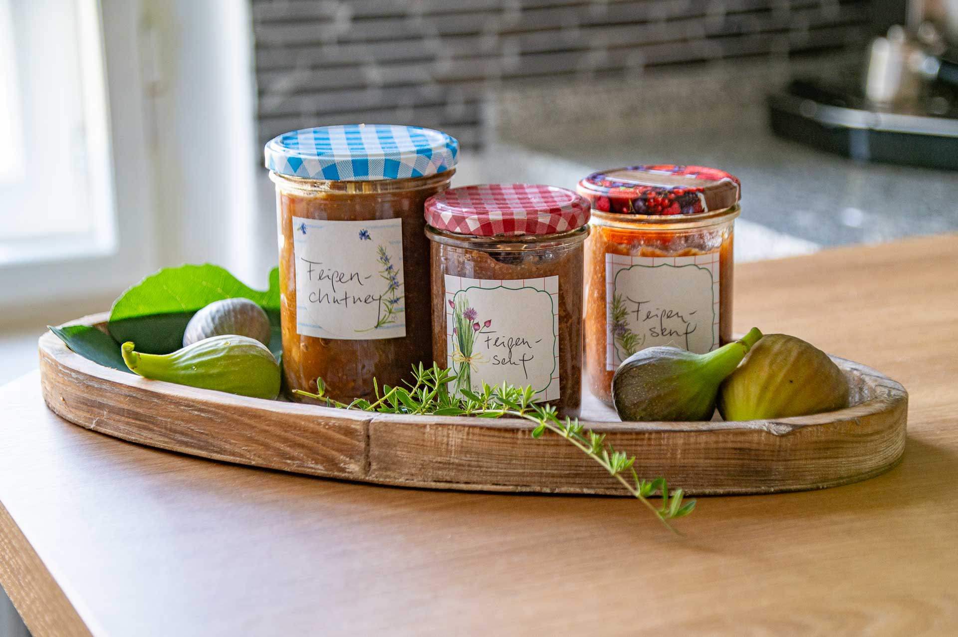 Herzhafte Feigenrezepte: Feigenchutney und Feigensenf selber machen