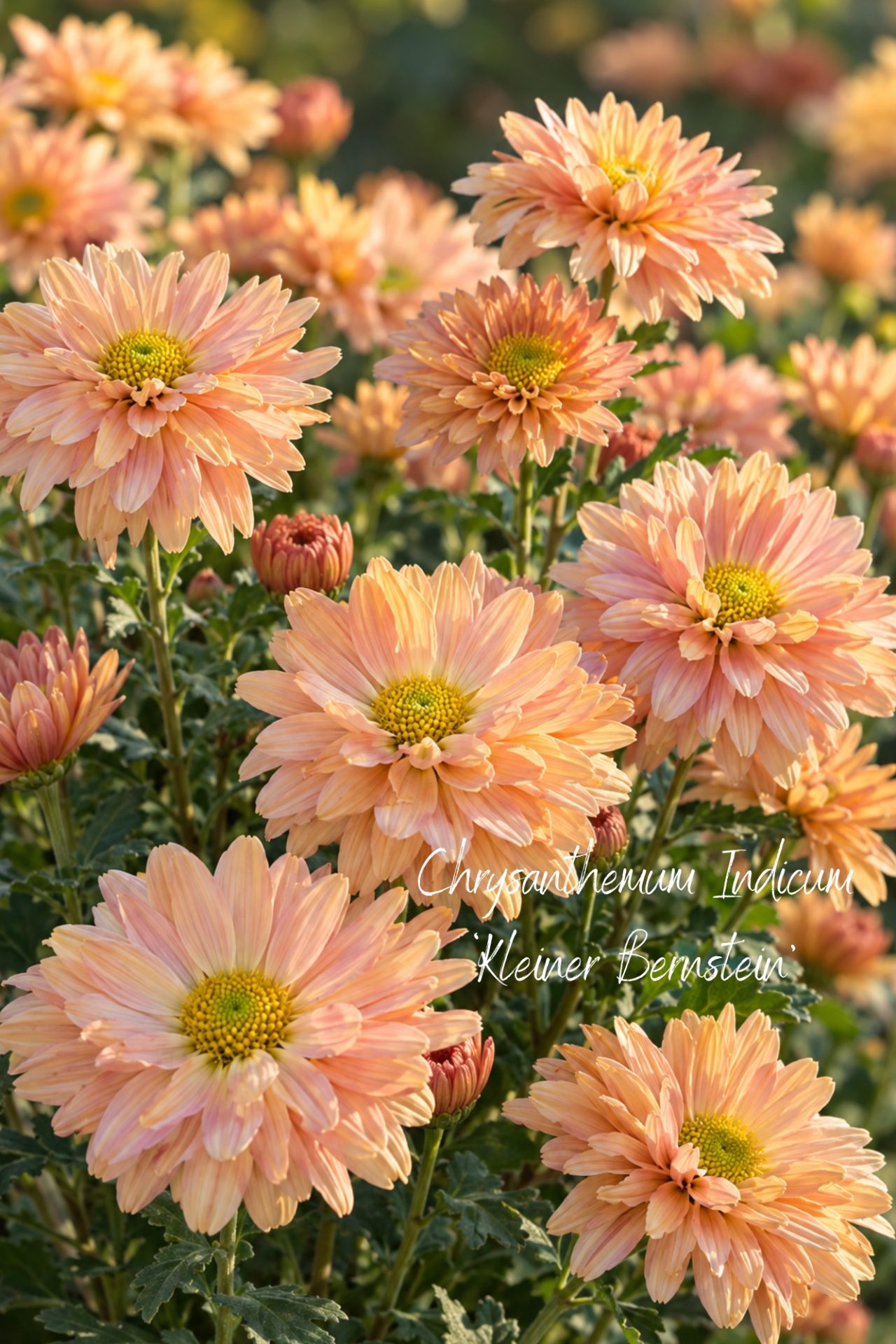 Chrysantheme Kleiner Bernstein für den Spätherbst