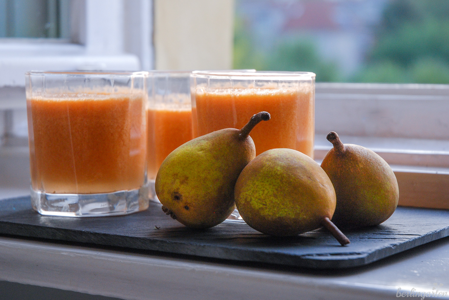 Obstsaft aus Birnen
